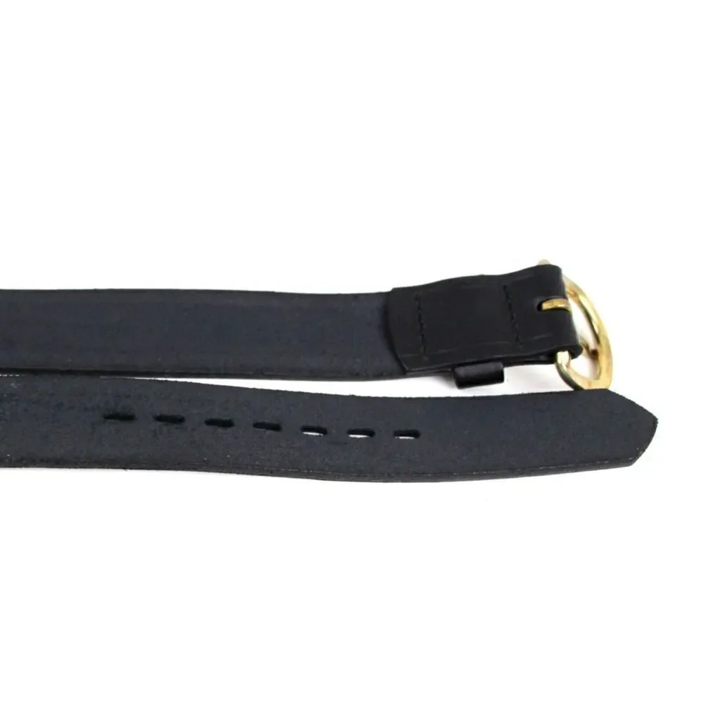 Twin Mill BLACK GENUINE LEATHER 1.25